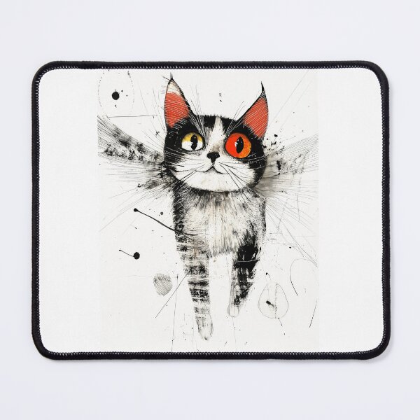 Item preview, Drawing cat animal art #cat #kitty designed and sold by JBJart.