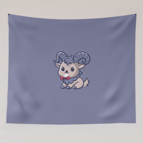 Item preview, Ram Bow Cute Kawaii Animal designed and sold by GoWubba.
