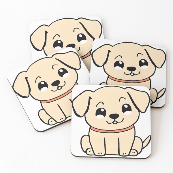 Item preview, Kawaii Labrador Puppy designed and sold by CuteAndAesthetic.