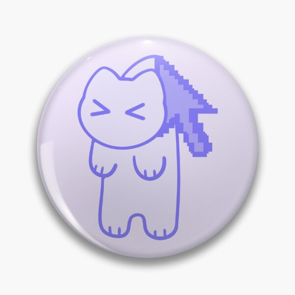 Item preview, Kawaii Cat With Mouse Cursor designed and sold by Xiaolan's Art.
