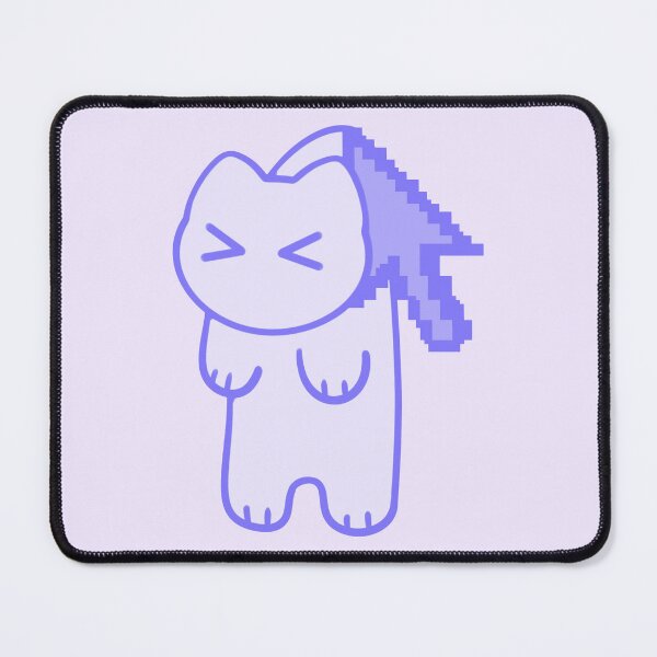 Item preview, Kawaii Cat With Mouse Cursor designed and sold by Xiaolan's Art.