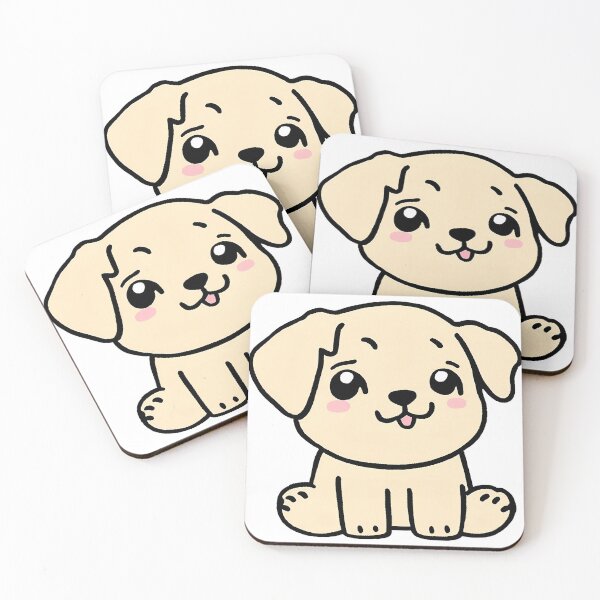 Item preview, Kawaii Labrador Puppy designed and sold by CuteAndAesthetic.