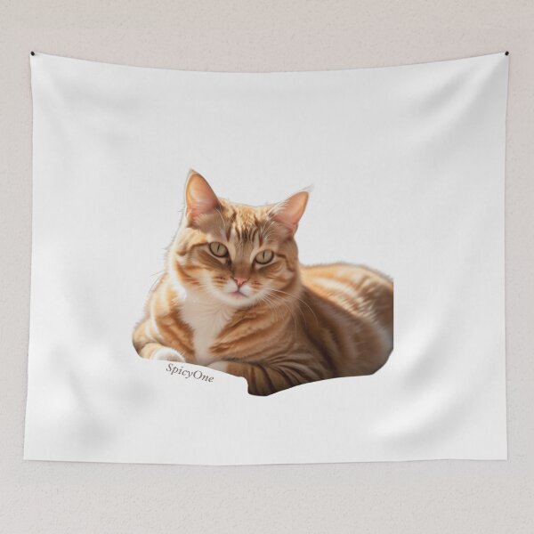 Item preview, Cute Cat Relaxing designed and sold by SpicyOne.