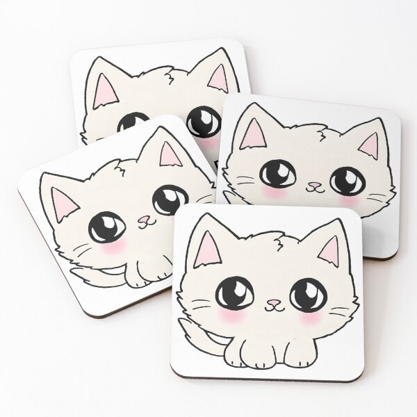 Item preview, Kawaii Maine Coon Kitten designed and sold by CuteAndAesthetic.