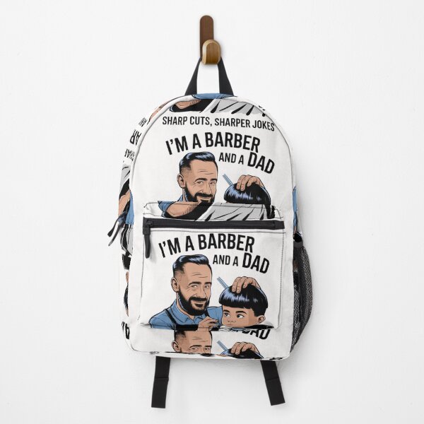 Item preview, Tag "Barber and Dad: Sharp Cuts, Sharper Jokes designed and sold by thenewking.