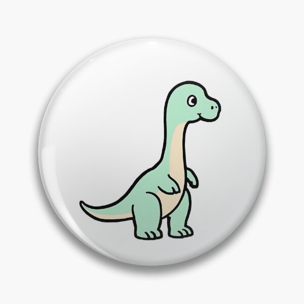 Item preview, Kawaii Brachiosaurus designed and sold by CuteAndAesthetic.
