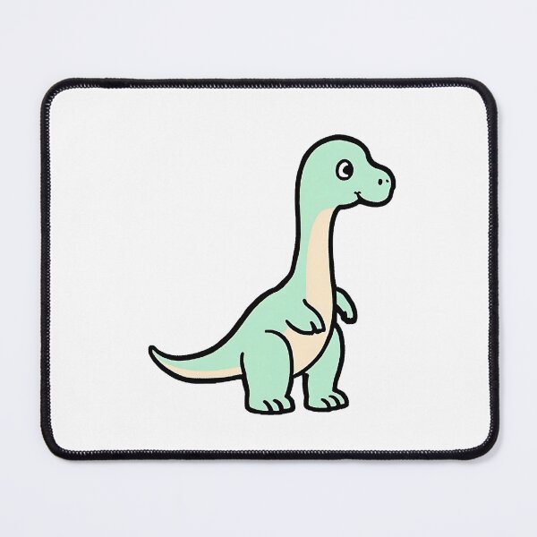 Item preview, Kawaii Brachiosaurus designed and sold by CuteAndAesthetic.
