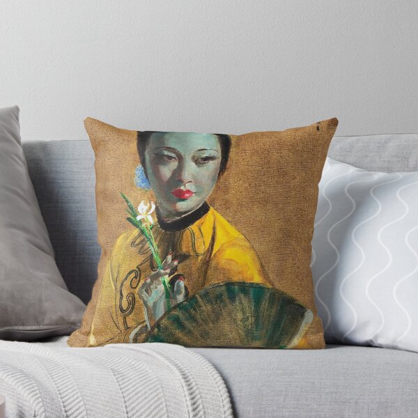 Item preview, Cecil Beall The Fan Tretchikoff Kitsch  designed and sold by SummerlandsArt.