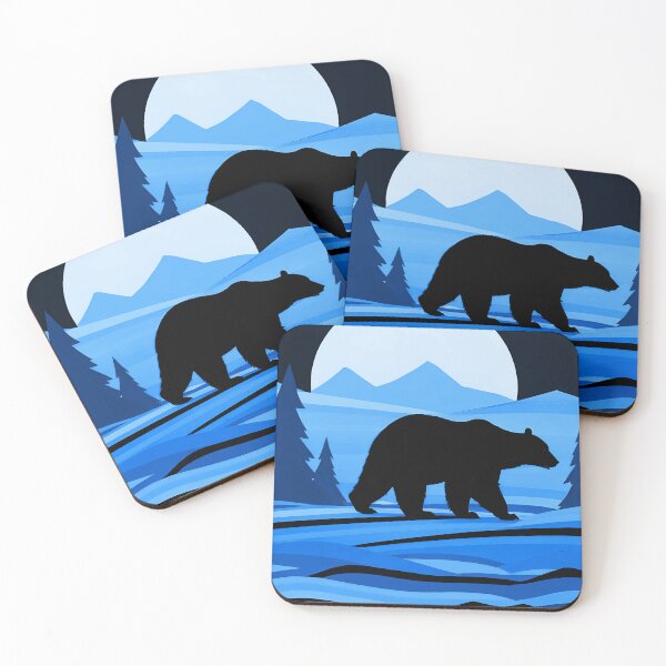 Artikelvorschau, Mountain Bear: Wild Nature in Rustic Style entworfen und verkauft von Timegraf.