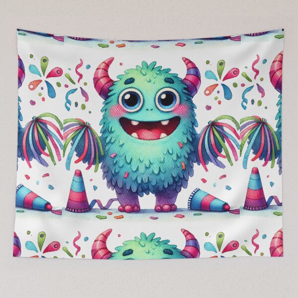 Item preview, Watercolor Monster Delight designed and sold by Sadia  Jannat.