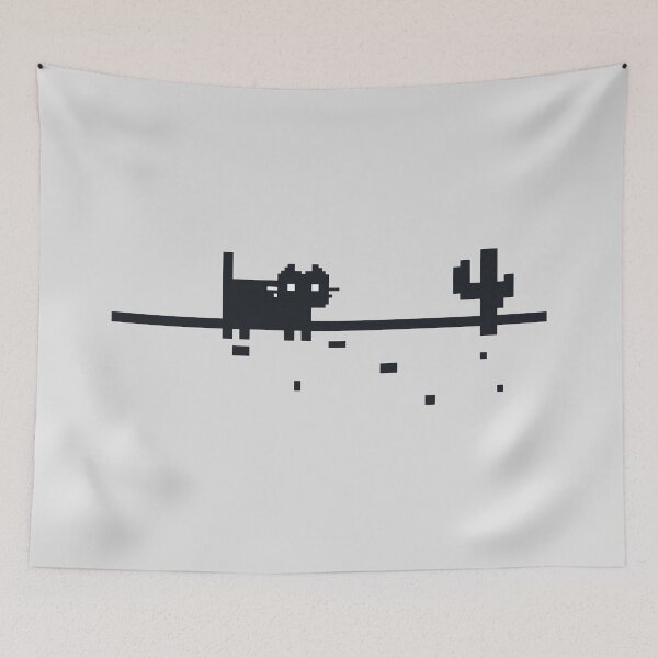 Item preview, Kawaii No Internet Pixel Cat designed and sold by Xiaolan's Art.