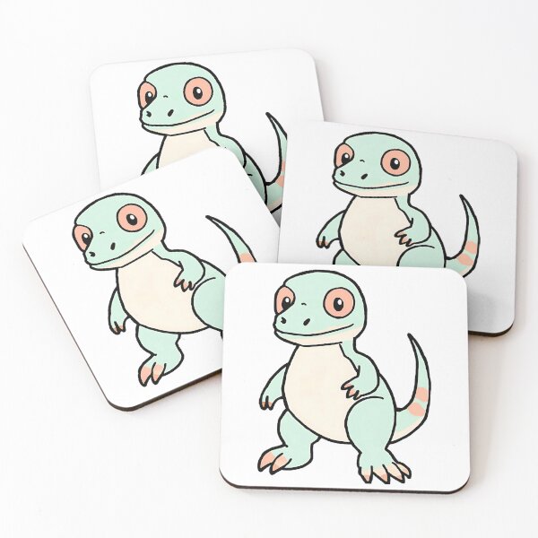 Item preview, Kawaii Velociraptor designed and sold by CuteAndAesthetic.