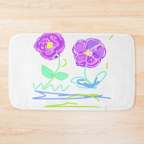 Item preview, Purple Flowers  designed and sold by Tanya Zevallos.