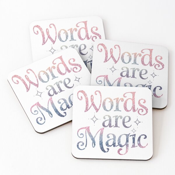 Item preview, Words Are Magic Design designed and sold by MrHStudio.