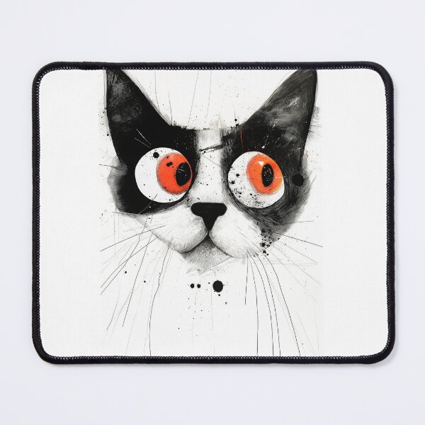 Item preview, Drawing cat animal art #cat #kitty designed and sold by JBJart.