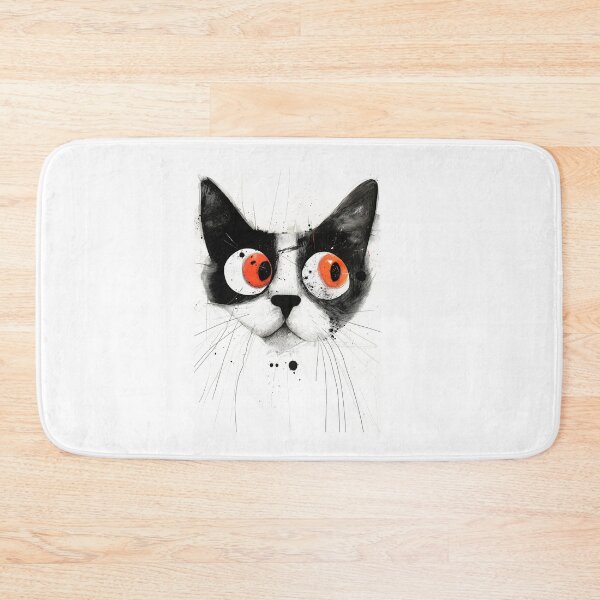 Item preview, Drawing cat animal art #cat #kitty designed and sold by JBJart.