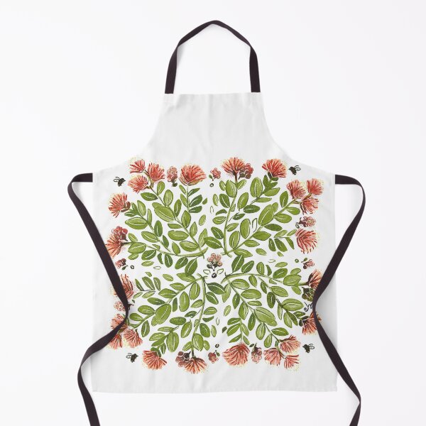 Item preview, the Pohutukawa tree in bloom designed and sold by ebozzastudio.
