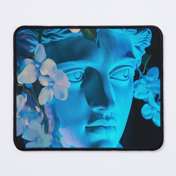 Item preview, Neon Glow Statue with Floral Aesthetic designed and sold by TheOctopusRage.