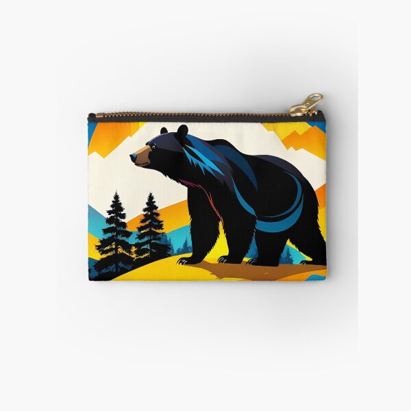 Aperçu de l'œuvre Mountain Bear: Wild Nature in Rustic Style créée et vendue par Timegraf.