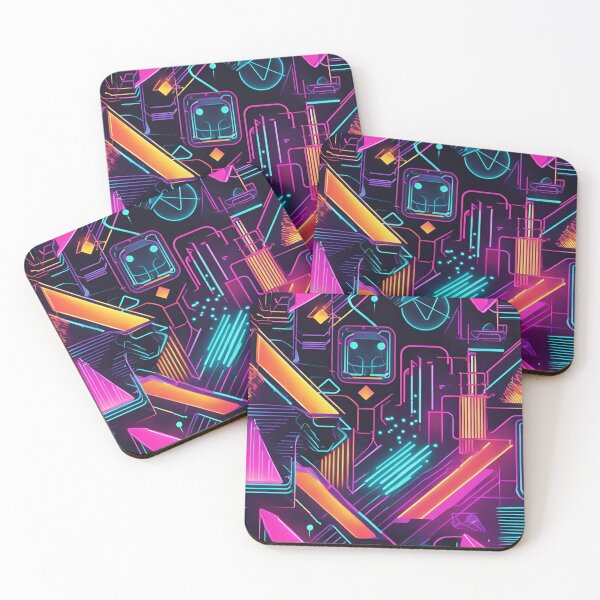 Item preview, Vibrant Neon Tech Design designed and sold by Eman Abou Ghazy.