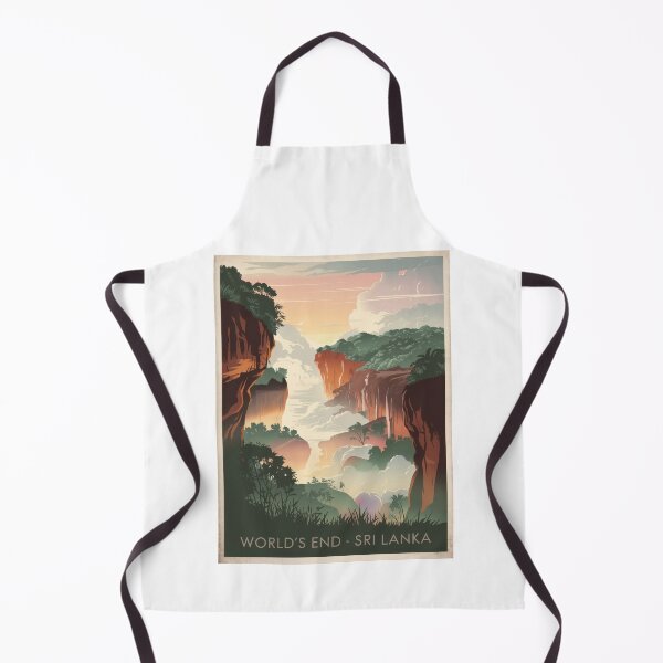 Item preview, Worlds End - Vintage Travel Poster Sri Lanka - Retro Minimal Design by World's End designed and sold by pod24.