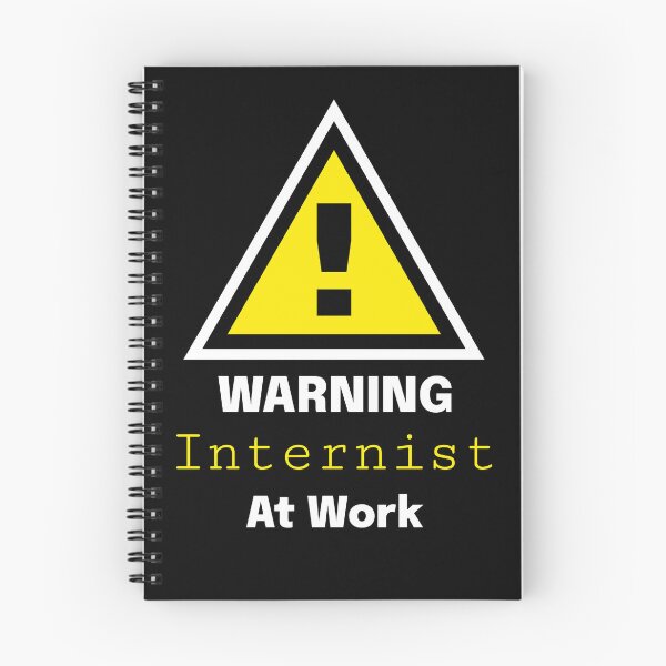 Item preview, Warning: Internist at Work - Gift for doctor designed and sold by Kuuldiga.