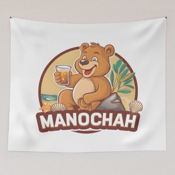 Item preview, Cute bear at the beach designed and sold by chainuvat.