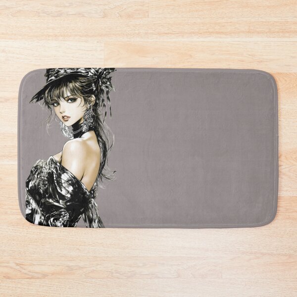 Item preview, Elegant Manga Woman in Monochrome Style designed and sold by Cris888.