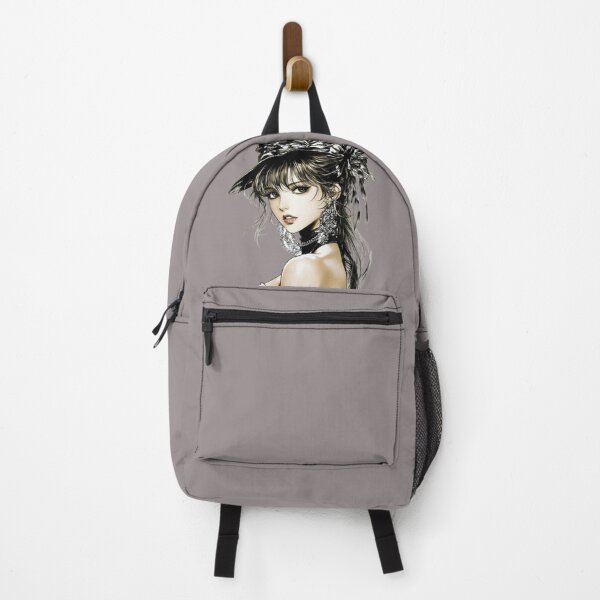 Item preview, Elegant Manga Woman in Monochrome Style designed and sold by Cris888.