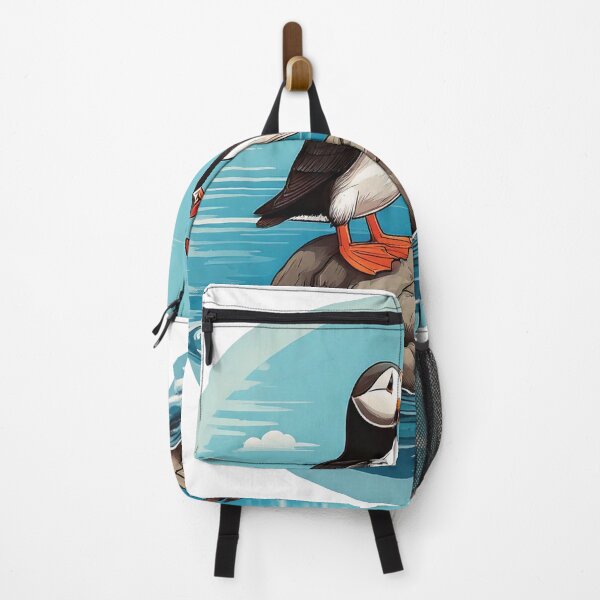 Item preview, Two Puffins on a Rock Together designed and sold by katelizspra.
