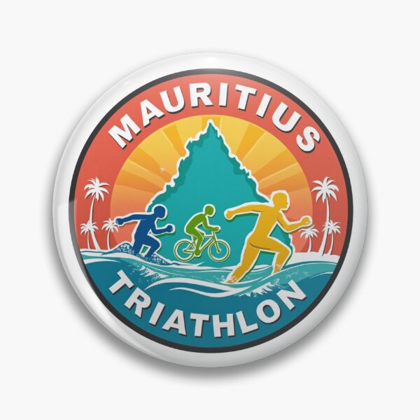 Item preview, Swim, Bike, Run Mauritius – Island Athlete Design designed and sold by Triathlongram.