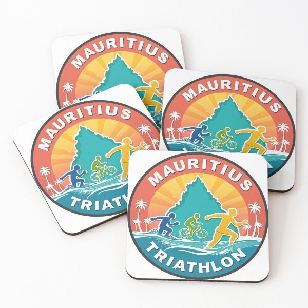 Item preview, Swim, Bike, Run Mauritius – Island Athlete Design designed and sold by Triathlongram.