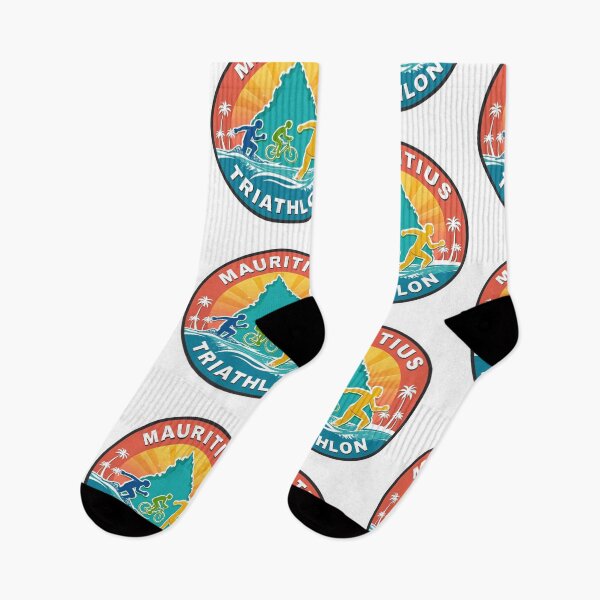 Item preview, Swim, Bike, Run Mauritius – Island Athlete Design designed and sold by Triathlongram.