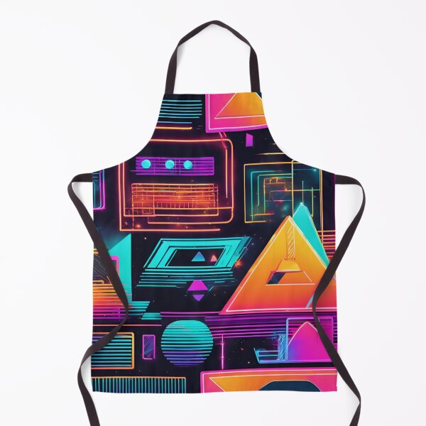 Item preview, Neon Cyberpunk Gridscape designed and sold by Eman Abou Ghazy.