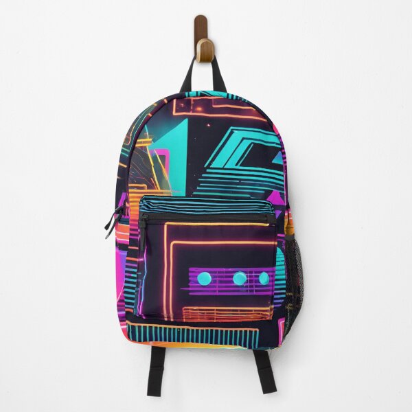 Item preview, Neon Cyberpunk Gridscape designed and sold by Eman Abou Ghazy.