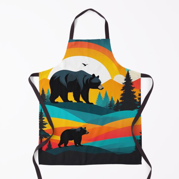 Artikelvorschau, Mountain Bear: Wild Nature in Rustic Style entworfen und verkauft von Timegraf.