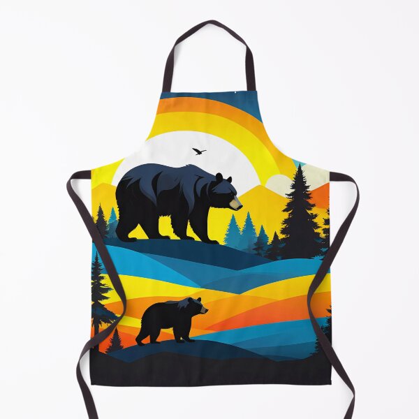 Artikelvorschau, Mountain Bear: Wild Nature in Rustic Style entworfen und verkauft von Timegraf.