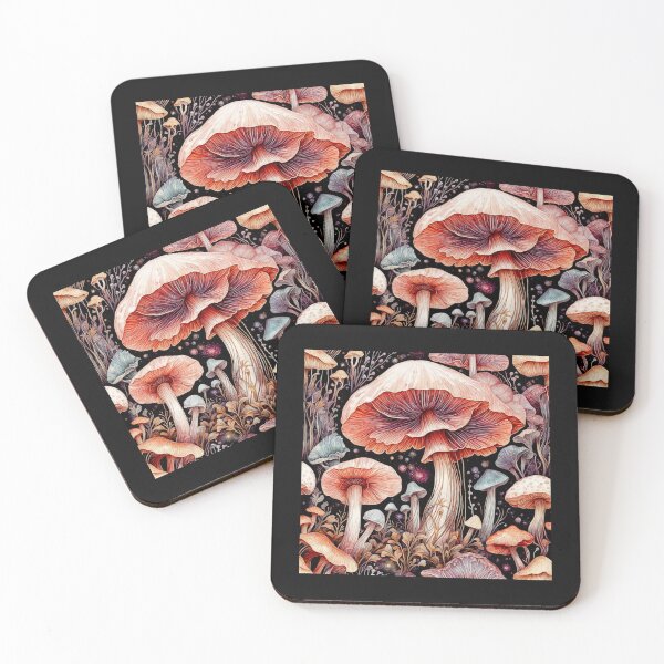 Item preview, Mushrooms Pleurotus djamor #2 designed and sold by Helios Be. Lavsh.