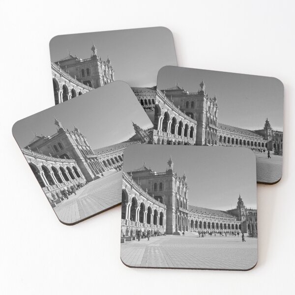 Item preview, Seville, Plaza De Espana 2, monochrome designed and sold by paulboizot.