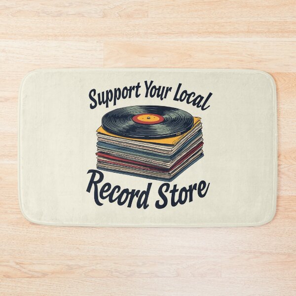 Item preview, Support Your Local Record Store Vinyl Design  designed and sold by Jollys-ArtShop.