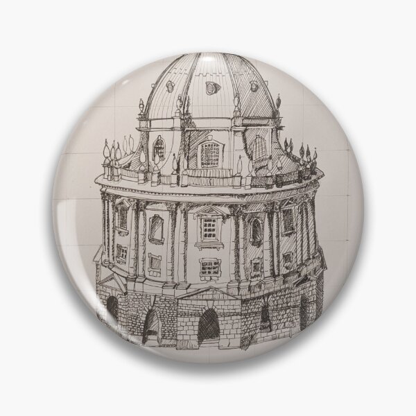 Item preview, Radcliffe Camera ink and pencil sketch designed and sold by georginabrooke.