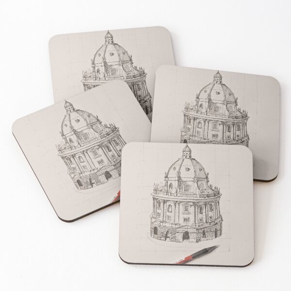 Item preview, Radcliffe Camera ink and pencil sketch designed and sold by georginabrooke.