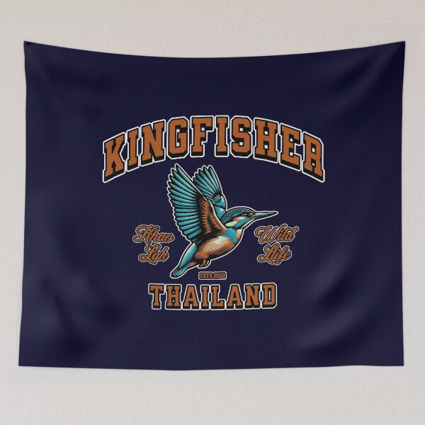 Item preview, Kingfisher from Khao Lak, Thailand designed and sold by Mafiadonar.