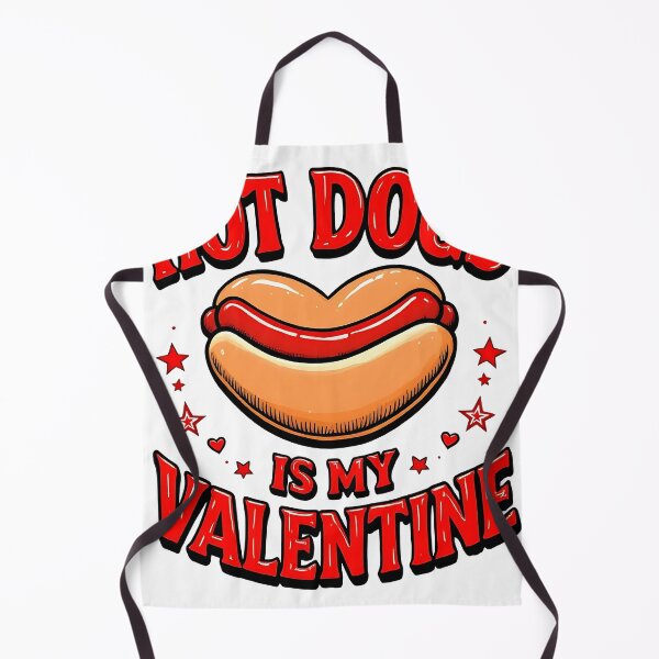 Item preview, hot dog Is My Valentine Valentines Day Heart Pepperoni Lover designed and sold by Seey13.