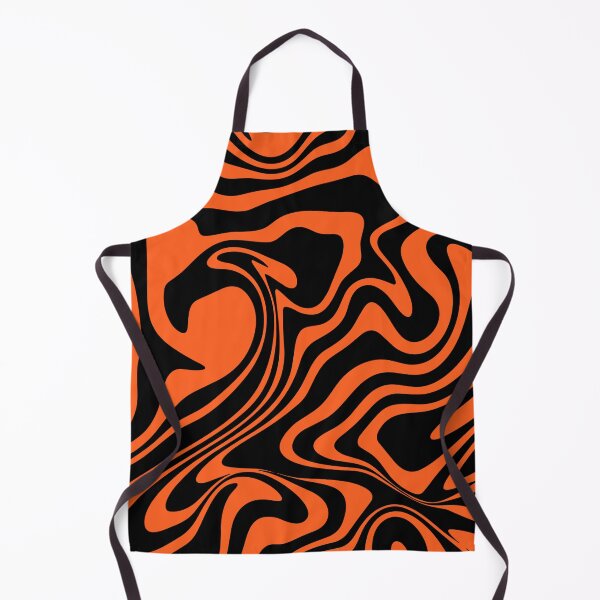 Item preview, Orange And Black Wavy  designed and sold by MOBI-CASE.
