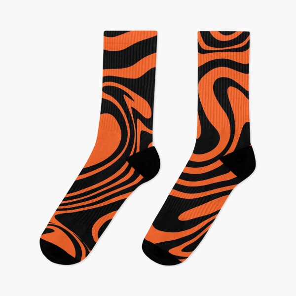 Item preview, Orange And Black Wavy  designed and sold by MOBI-CASE.
