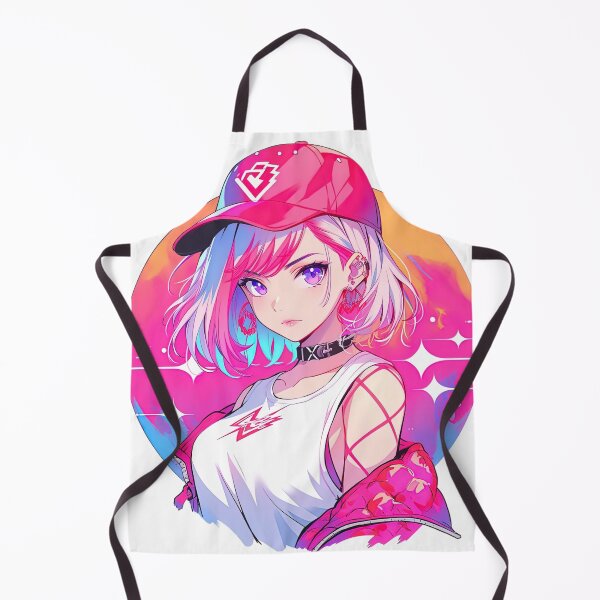 Item preview, Vibrant Cyberpunk Girl designed and sold by jgvisualarts.