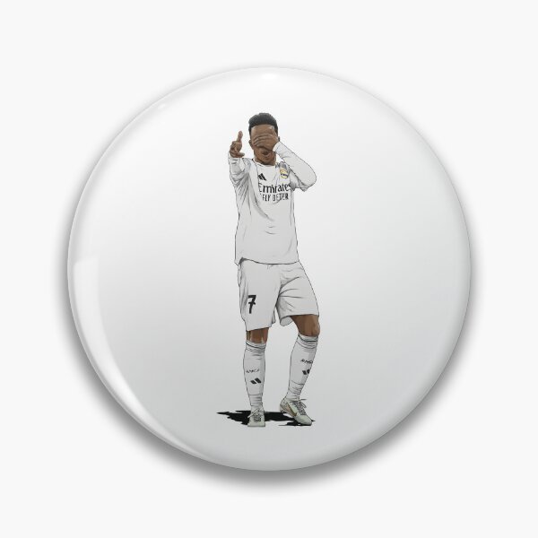 Item preview, Vinicius Junior Goal Celebration Soccer Art designed and sold by cartmaxx2.