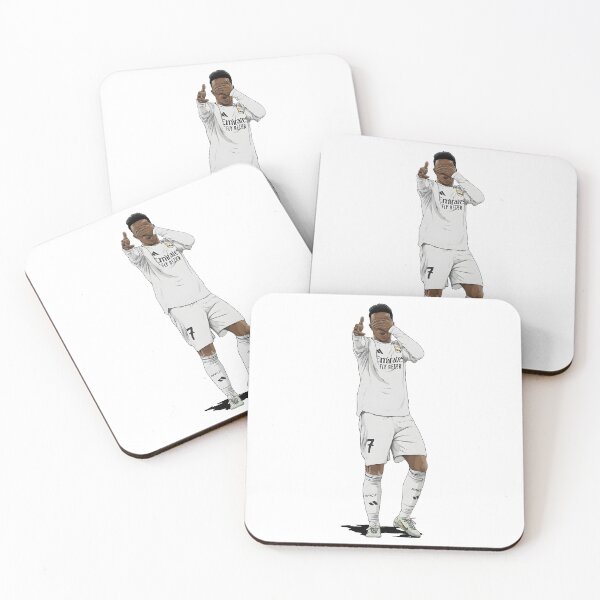 Item preview, Vinicius Junior Goal Celebration Soccer Art designed and sold by cartmaxx2.