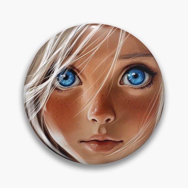 Item preview, The Girl with the Starry Eyes designed and sold by VisionaryStyle.